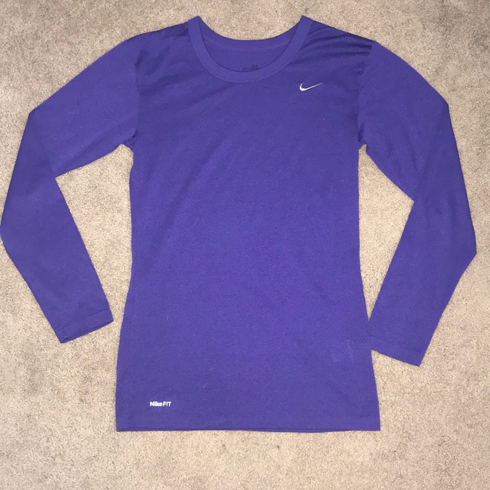 XS Nike Purple Long Sleeve